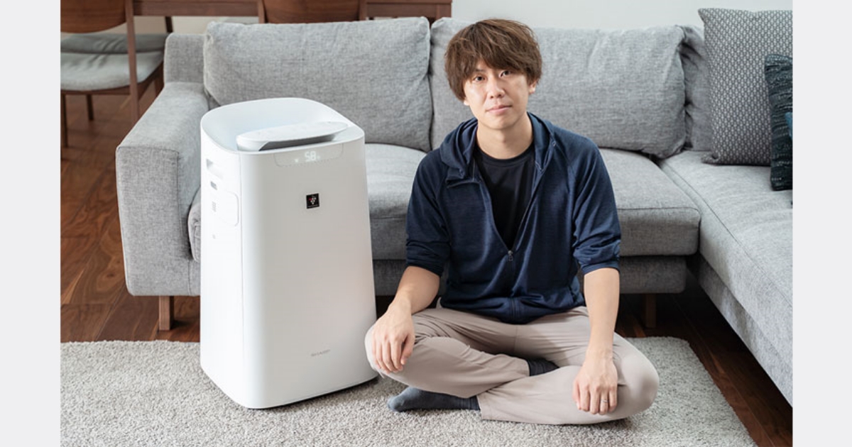 Shota Suzuki「Humidifying Air Purifier」 | SHARP Design