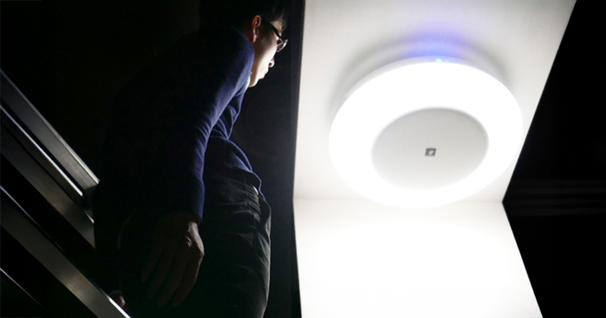 LEDシーリングライト一体型 空気清浄機